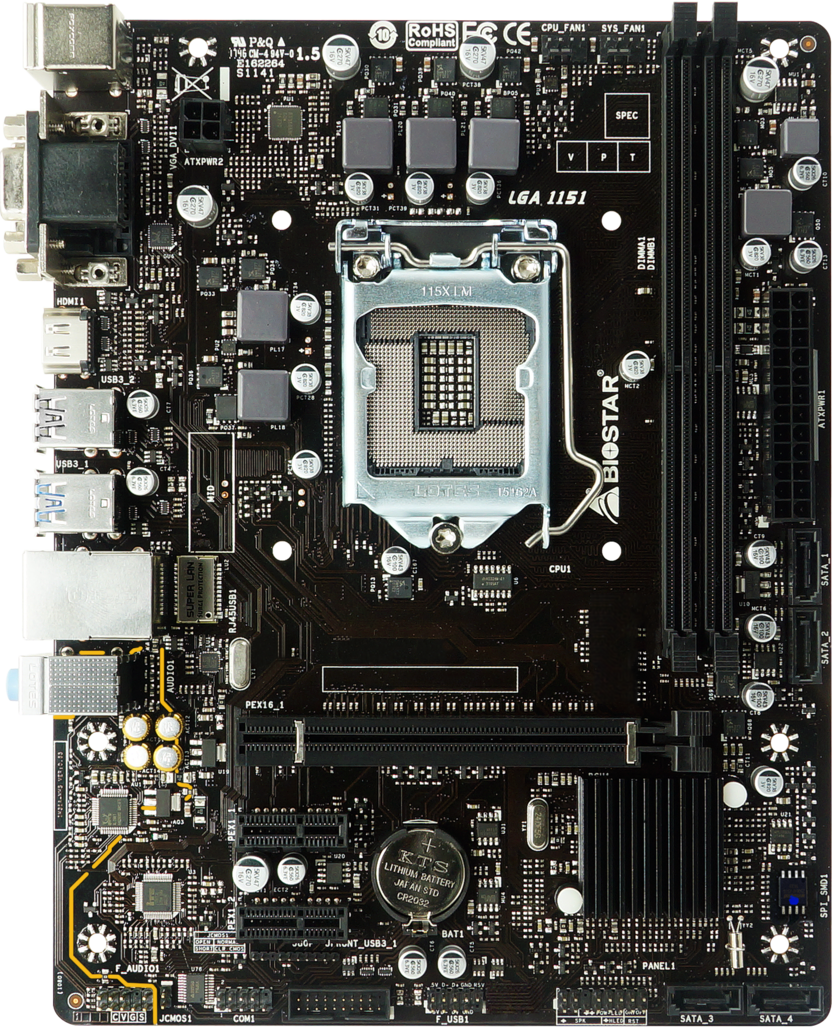 Biostar H Mhd Pro Motherboard Specifications On Motherboarddb